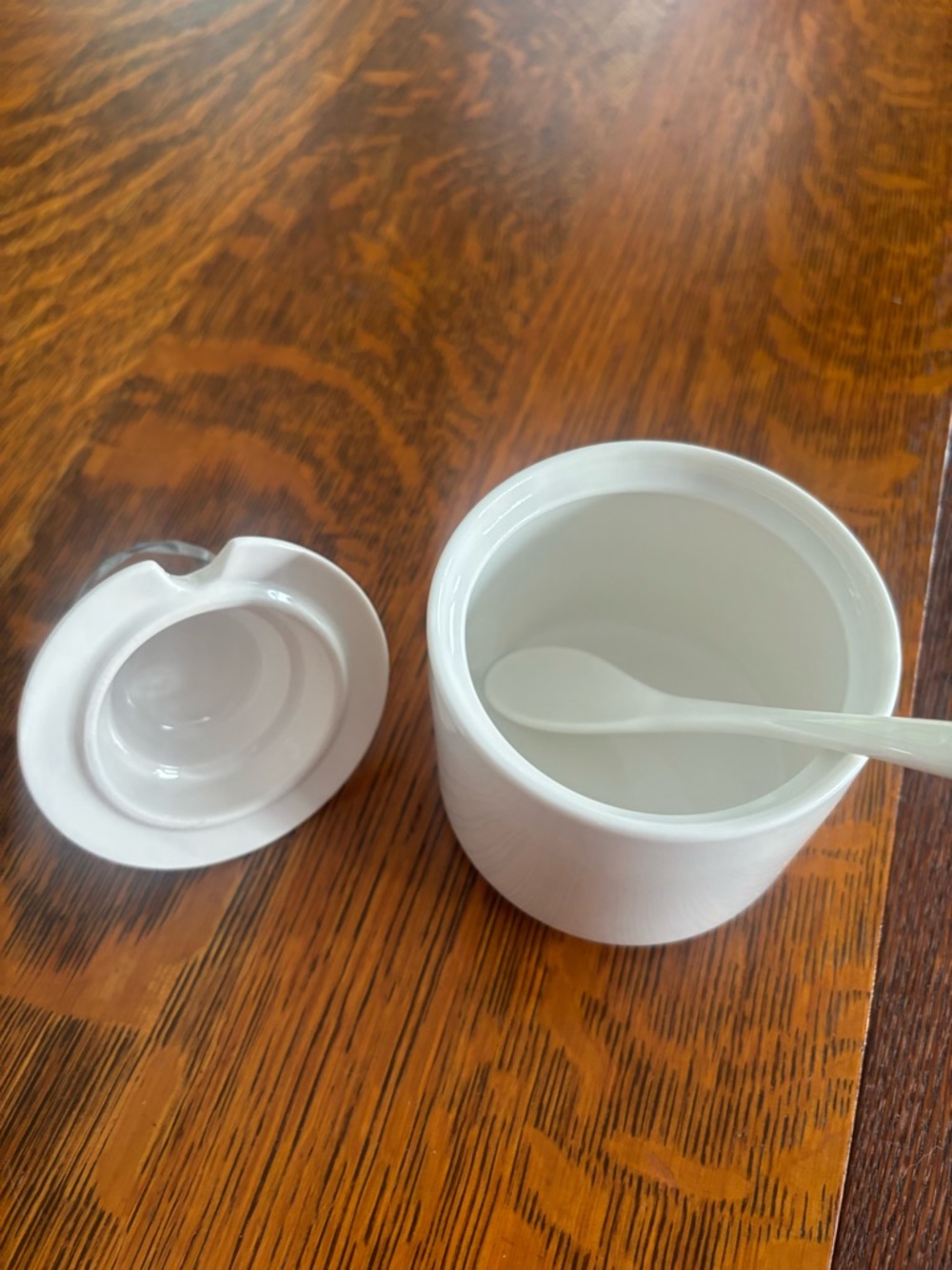 ONTUBE 8oz porcelain sugar bowl - Picture 4 of 8